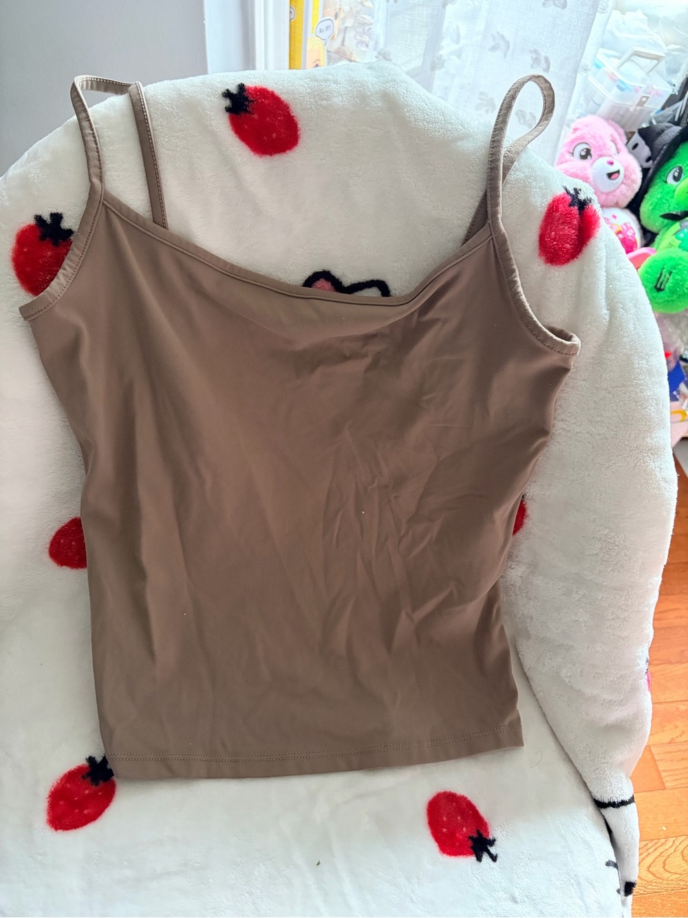 Garage Taupe Tank Top - Picture 2 of 3